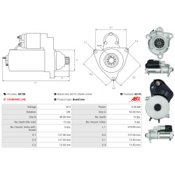 Käynnistysmoottori MERCEDES-BENZ TOURINO (O 510)_1