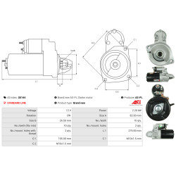 Käynnistysmoottori MERCEDES-BENZ E-CLASS Convertible (A124)_1