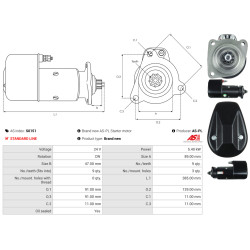 Käynnistysmoottori MERCEDES-BENZ T2/L Van_1