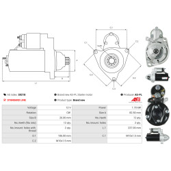 Käynnistysmoottori MERCEDES-BENZ E-CLASS Platform/Chassis (VF210)_1