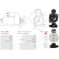 Käynnistysmoottori MERCEDES-BENZ O 301_1