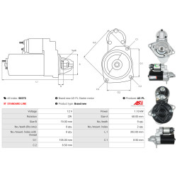 Käynnistysmoottori MERCEDES-BENZ C-CLASS T-Model (S204)_1