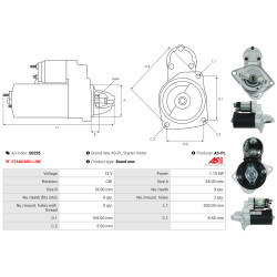 Käynnistysmoottori MERCEDES-BENZ C-CLASS T-Model (S204)_1