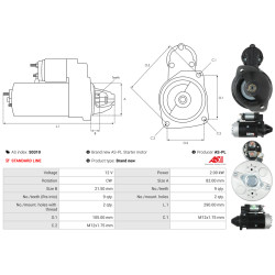 Käynnistysmoottori MERCEDES-BENZ MB Platform/Chassis (W631)_1