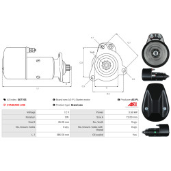 Käynnistysmoottori Hanomag Kurier_1