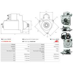 Käynnistysmoottori MERCEDES-BENZ HPN (LongNose)_1