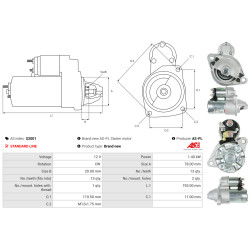 Käynnistysmoottori Chevrolet CORSA Saloon_1