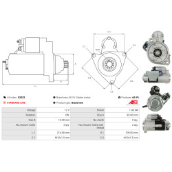 Käynnistysmoottori Nissan TERRANO I (WD21)_1