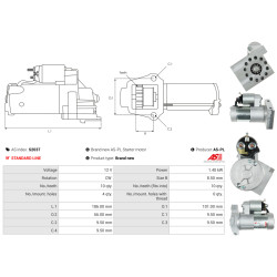 Käynnistysmoottori Chevrolet Various Models_1