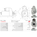 Käynnistysmoottori Ford TAUNUS 12M II Turnier (15G)_1