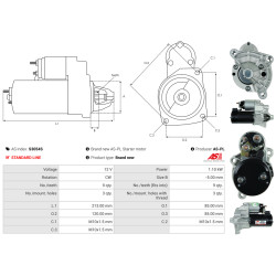 Käynnistysmoottori Peugeot 405 II (4B)_1