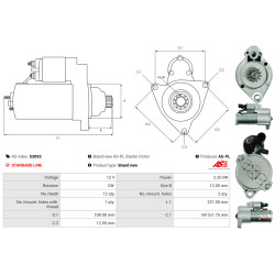 Käynnistysmoottori MERCEDES-BENZ SPRINTER 3,5-t Platform/Chassis (B906)_1