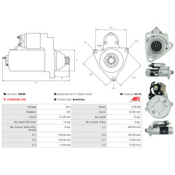 Käynnistysmoottori MERCEDES-BENZ AROCS_1