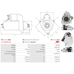 Käynnistysmoottori MERCEDES-BENZ AXOR 2_1