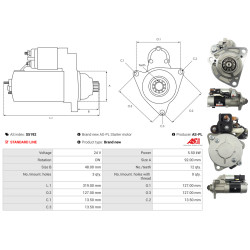 Käynnistysmoottori MERCEDES-BENZ CONECTO (O 345)_1
