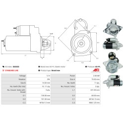 Käynnistysmoottori MERCEDES-BENZ X-CLASS Platform/Chassis (470)_1