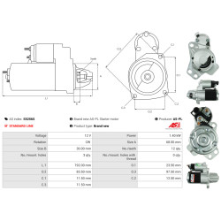 Käynnistysmoottori Cadillac SRX_1