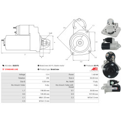 Käynnistysmoottori MERCEDES-BENZ CITAN Box Body/MPV (W415)_1