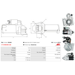 Käynnistysmoottori Cadillac Escalade ESV_1