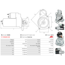 Käynnistysmoottori Cadillac SRX_1
