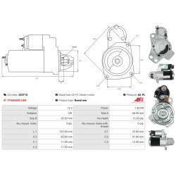 Käynnistysmoottori Cadillac CTS Coupe_1