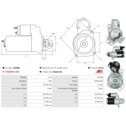 Käynnistysmoottori Cadillac CTS_1
