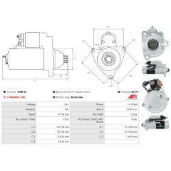 Käynnistysmoottori MERCEDES-BENZ AROCS_1