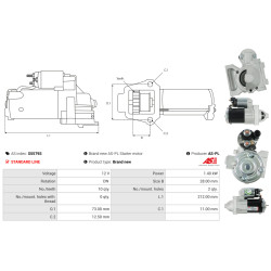 Käynnistysmoottori Cadillac ESCALADE_1