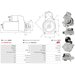 Käynnistysmoottori Cadillac CTS_1