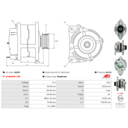 Laturi Nissan SUNNY III Liftback (N14)_1